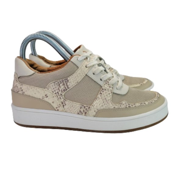 Lucky Brand Womens LK-Hennia Snake Skin Print Low Top Sneaker Shoes Sz 6.5 - Picture 5 of 11